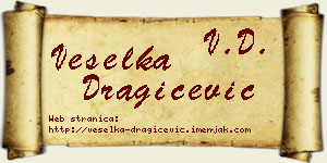 Veselka Dragičević vizit kartica